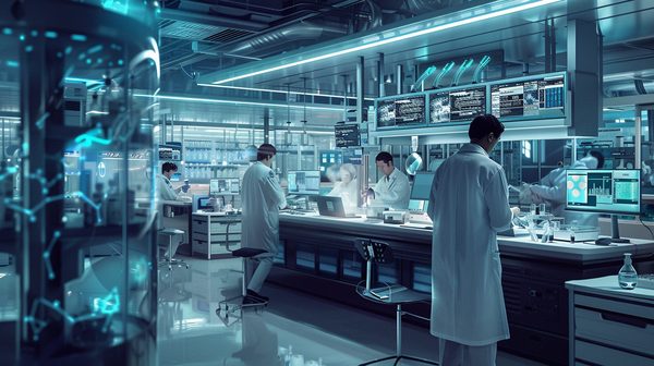 Services modernes et rapides dans un laboratoire de biologie médicale